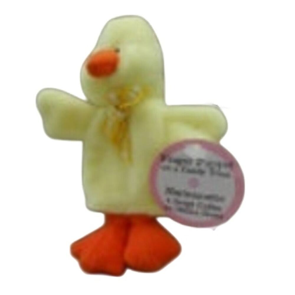 Vintage 2000 Starbucks COllector Finger Puppet CHAPSY Duck Easter Spring